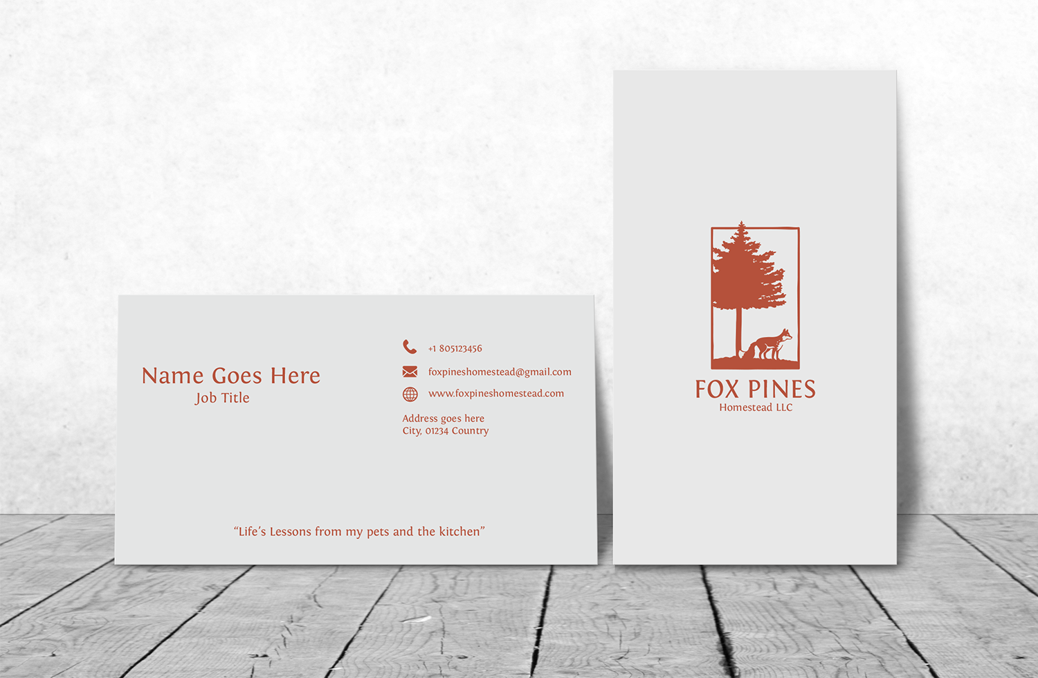 Logo Design by Frontino graphic studio for Fox Pines Homestead | Design #13185793