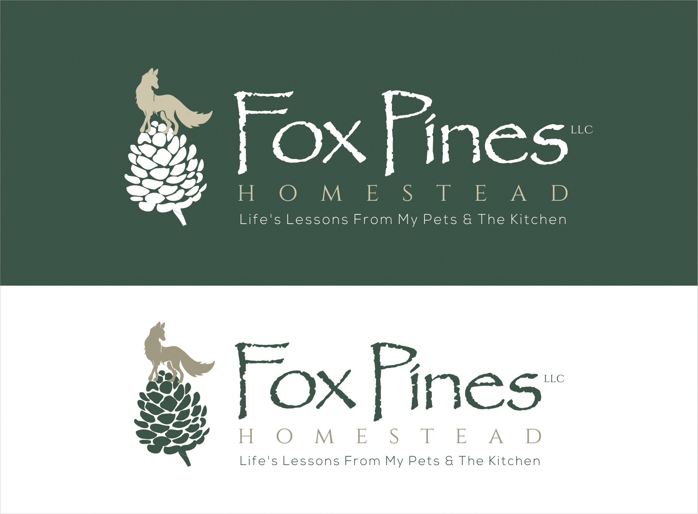 Logo Design by nikkiblue for Fox Pines Homestead | Design #13260703