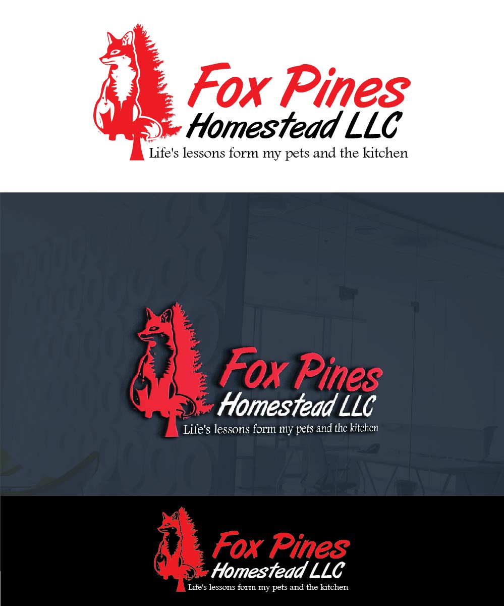 Logo Design by joliau for Fox Pines Homestead | Design #13158940
