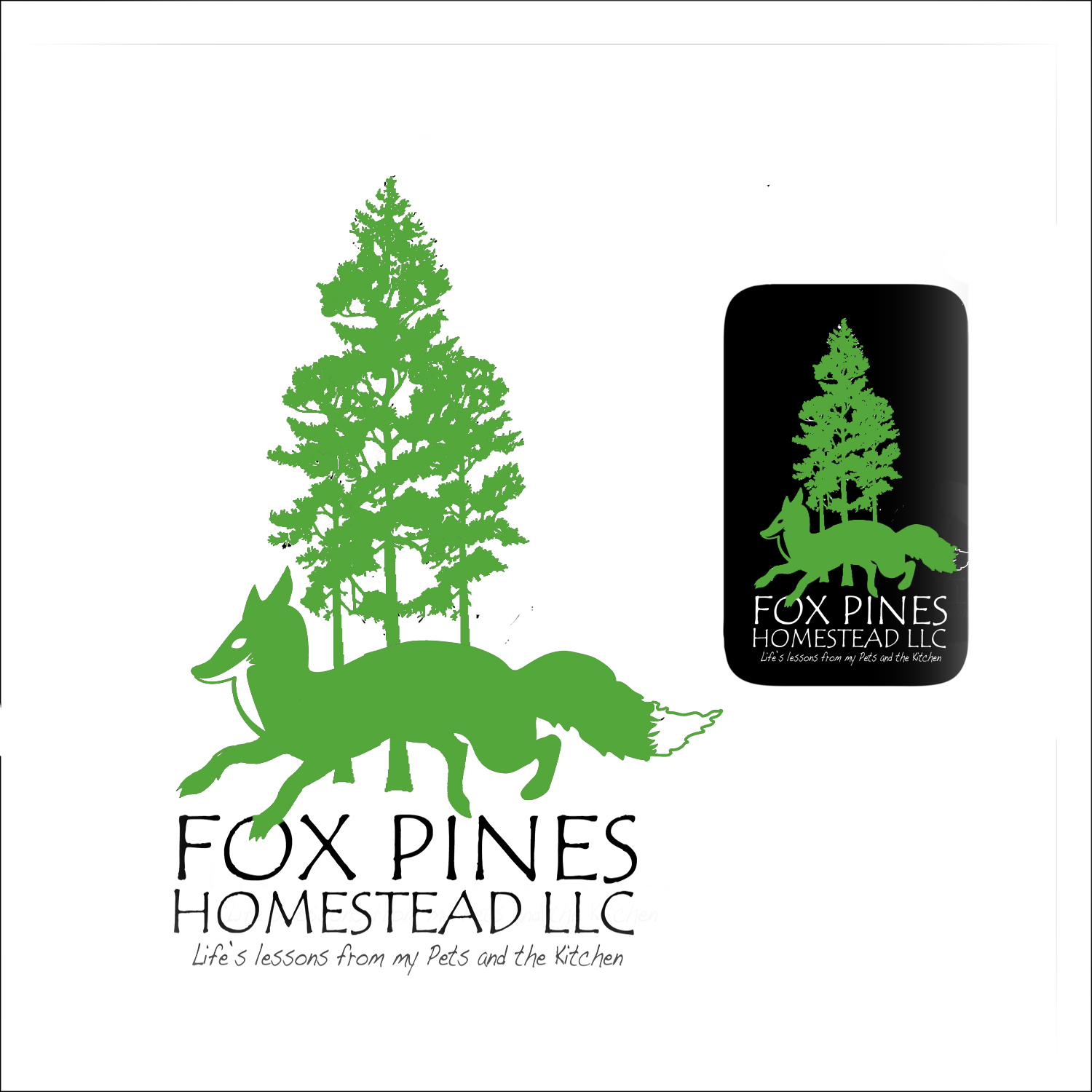 Logo Design by davem for Fox Pines Homestead | Design #13260686