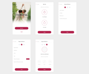 Diseño de aplicación (App) por mxv.design para este proyecto | Diseño: #13284440