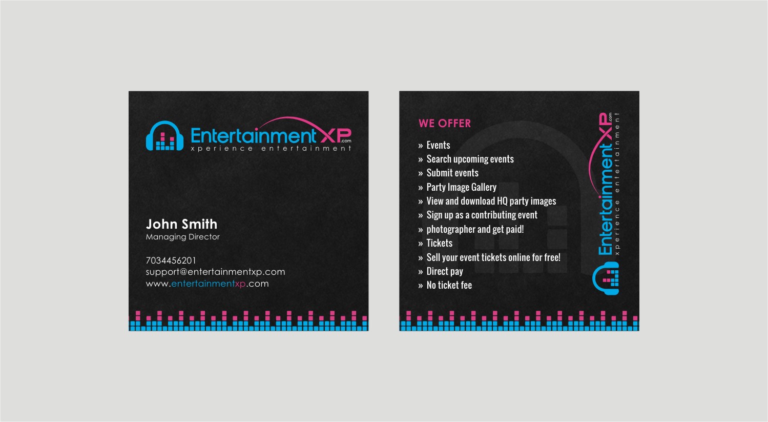 Business Card Design by INDIAN_Ashok for XPStudios | Design #13168533