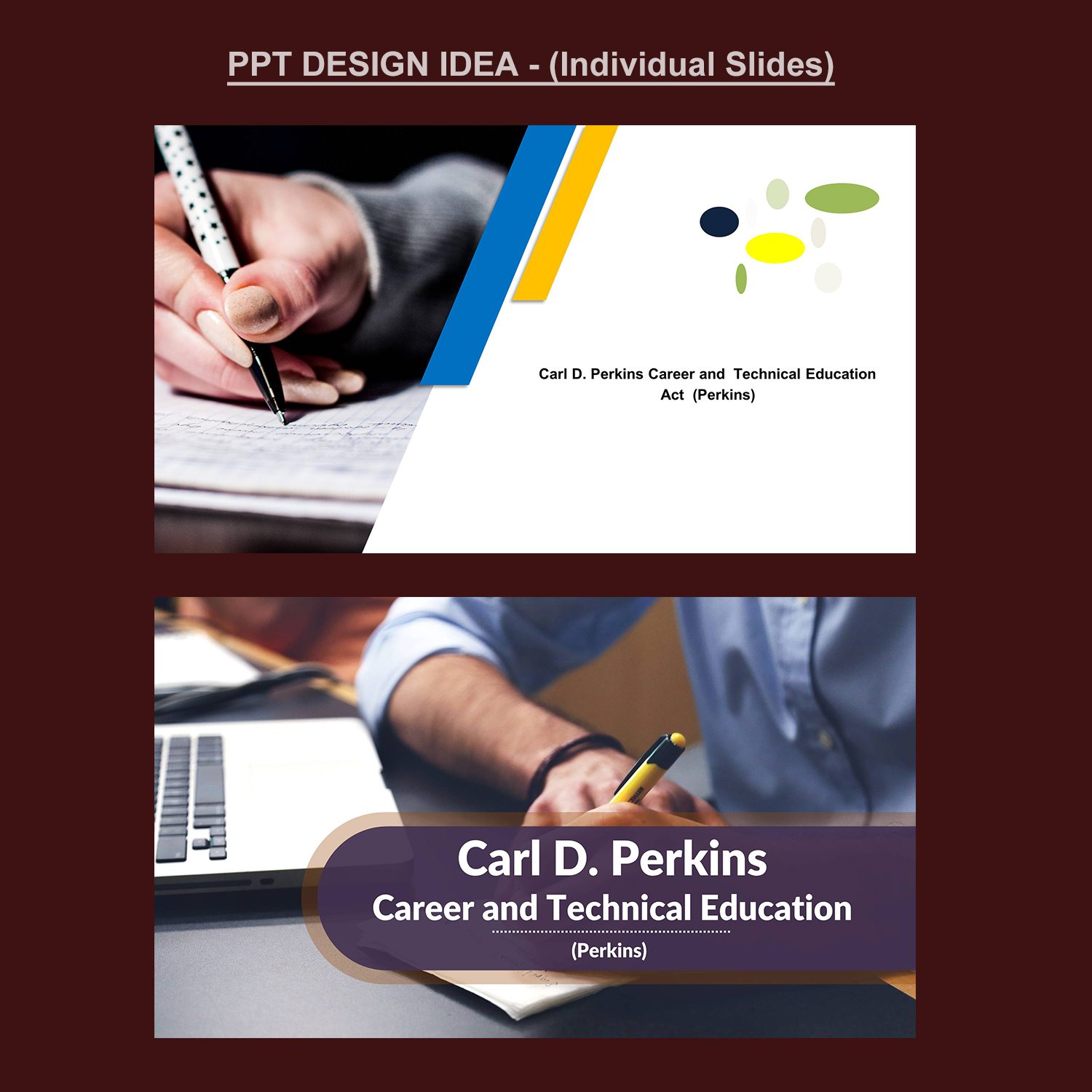 PowerPoint Design by Venkat for NS4ED | Design #13177801