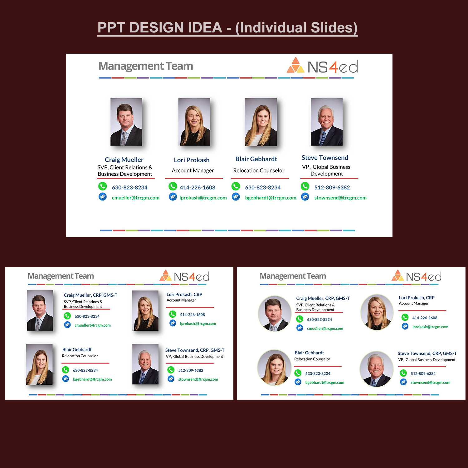 PowerPoint Design by Venkat for NS4ED | Design: #13177806