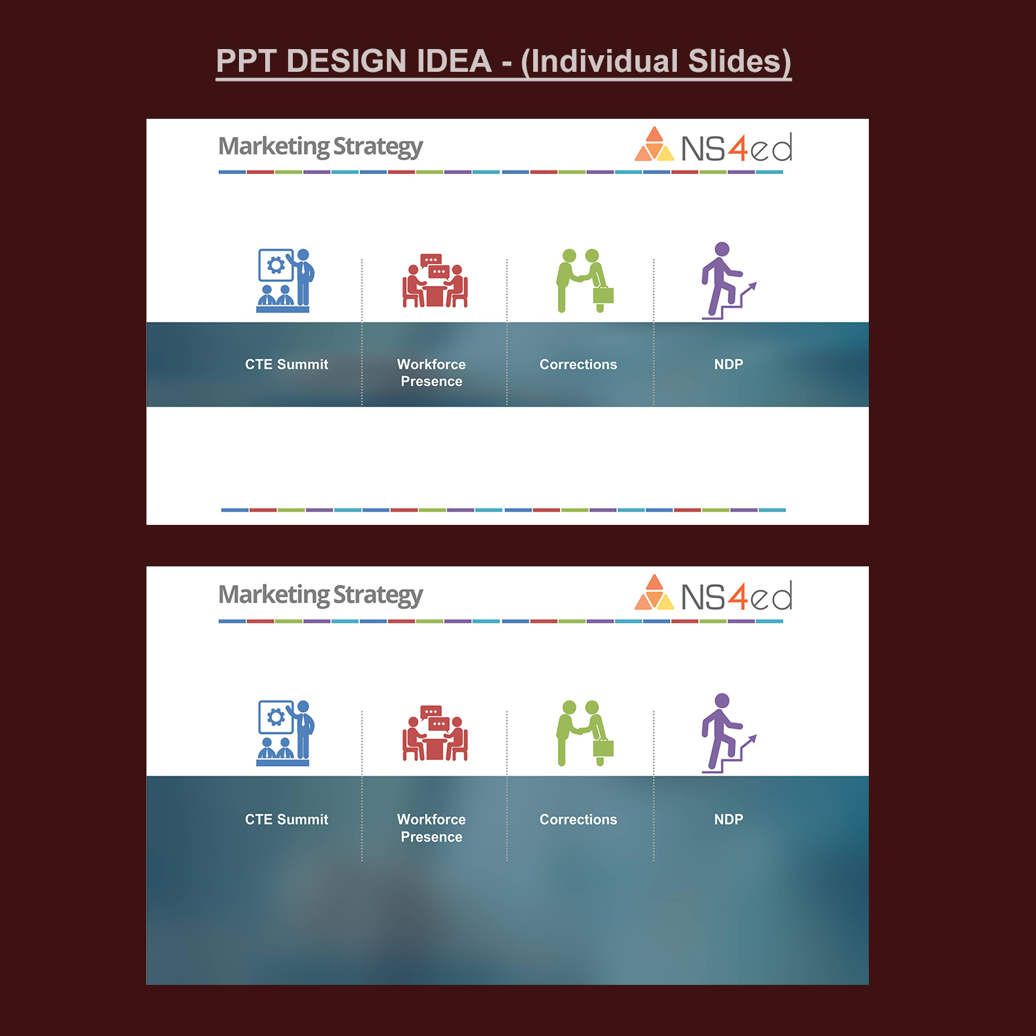 PowerPoint Design by Venkat for NS4ED | Design #13177807