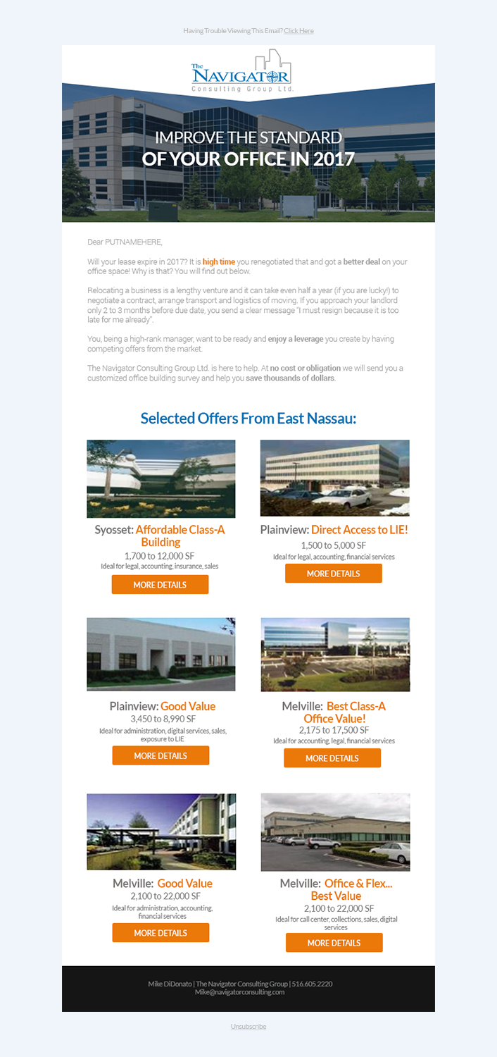 Email Marketing Design by Laurra for this project | Design #13294051