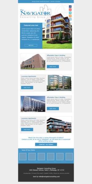 Email Marketing Design by WKDONE