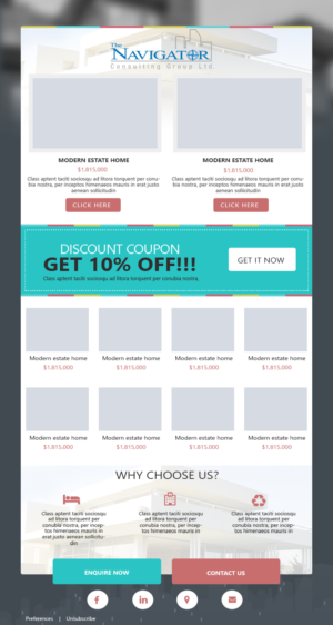Email Marketing Design by bazickoff