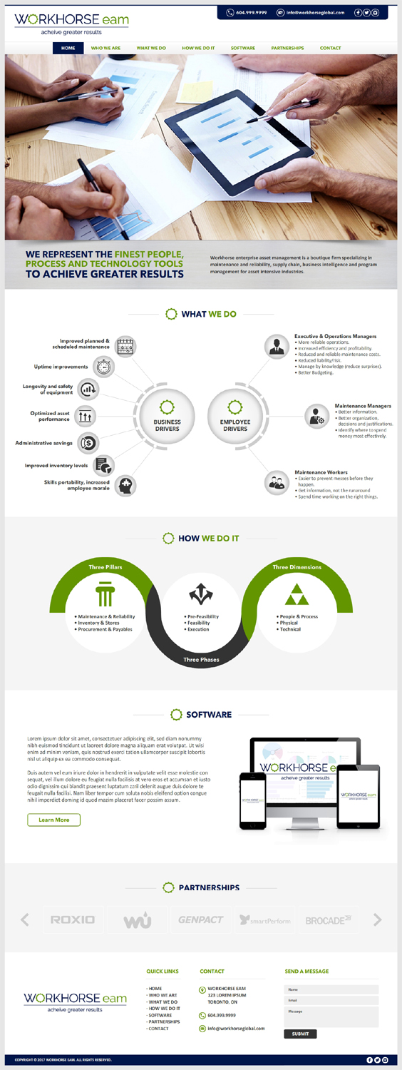 Web Design by -Marc- for this project | Design #13223360