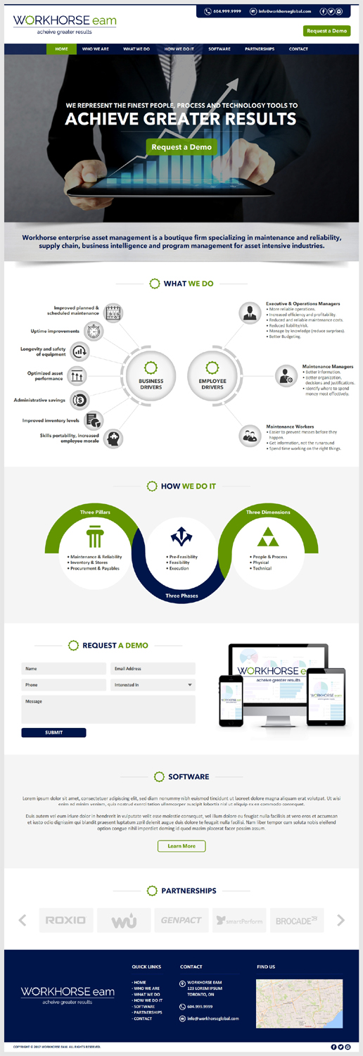 Web Design by -Marc- for this project | Design #13234576