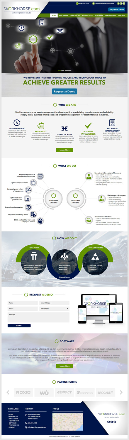 Web Design by -Marc- for this project | Design #13234703