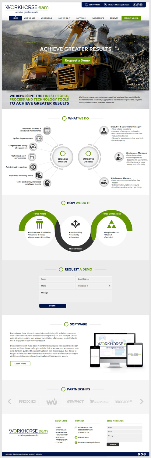 Web Design by -Marc- for this project | Design #13241042