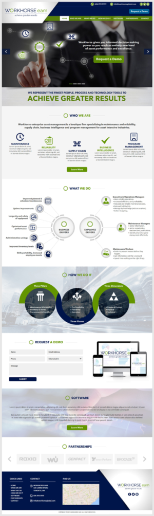 Workhorse Enterprise Asset Management  | Diseño Web por -Marc-