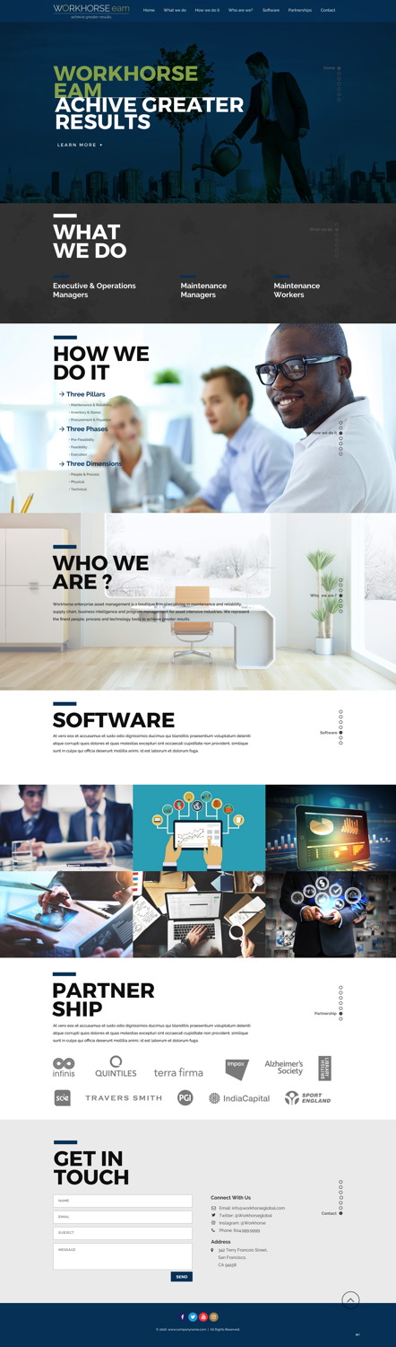 Web Design by pb for this project | Design #13161237