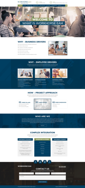 Web Design by Black Stallions Impressive Solutions for this project | Design #13176387