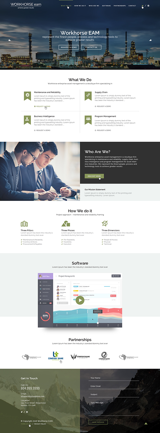 Web-Design von Ved Web Services für dieses Projekt | Design #13190316