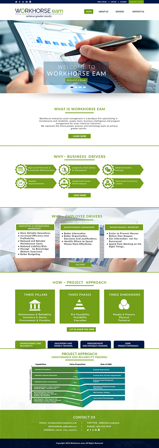Web Design by bdesigner9 for this project | Design #13203187