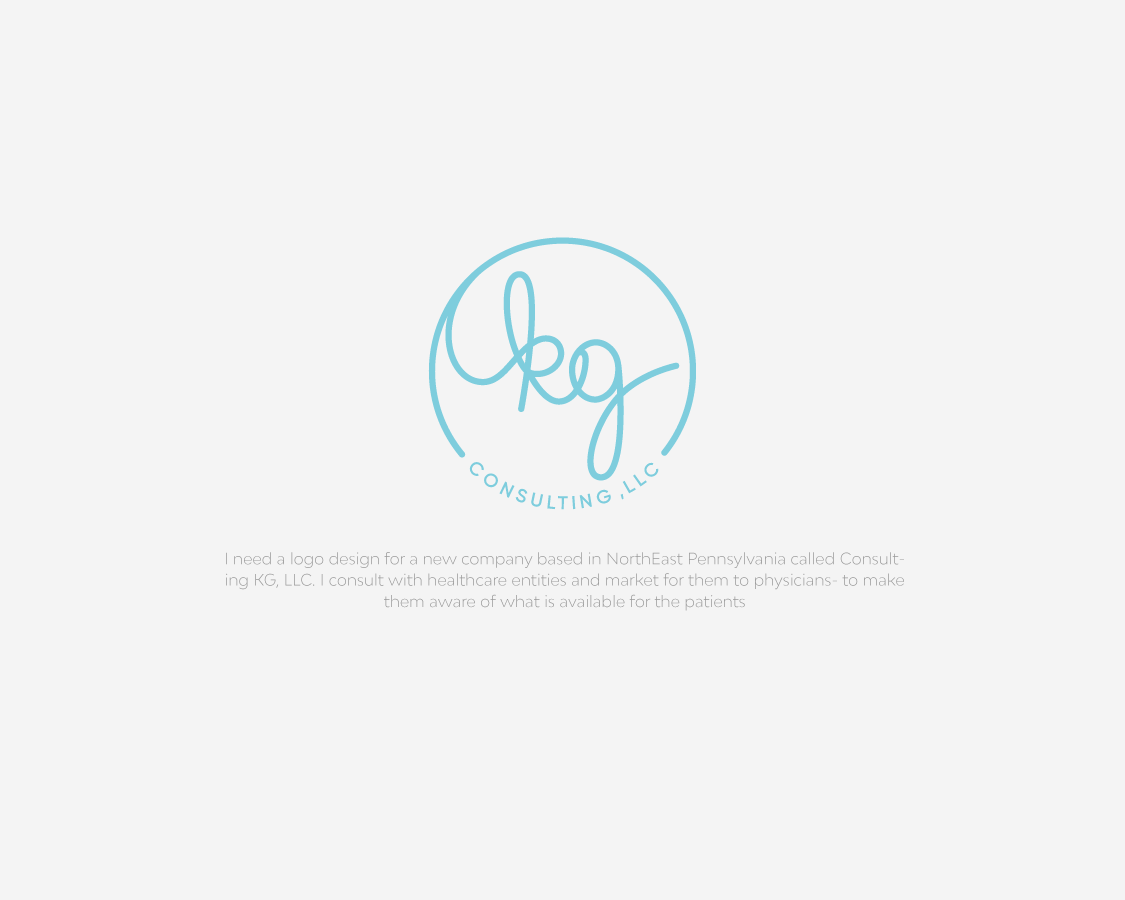 Logo Design by Radzia for Consulting KG, LLC | Design #13167321