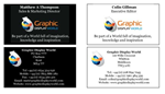 Business Card Design by Amanda Moon Designs for Graphic Display World | Design #32899