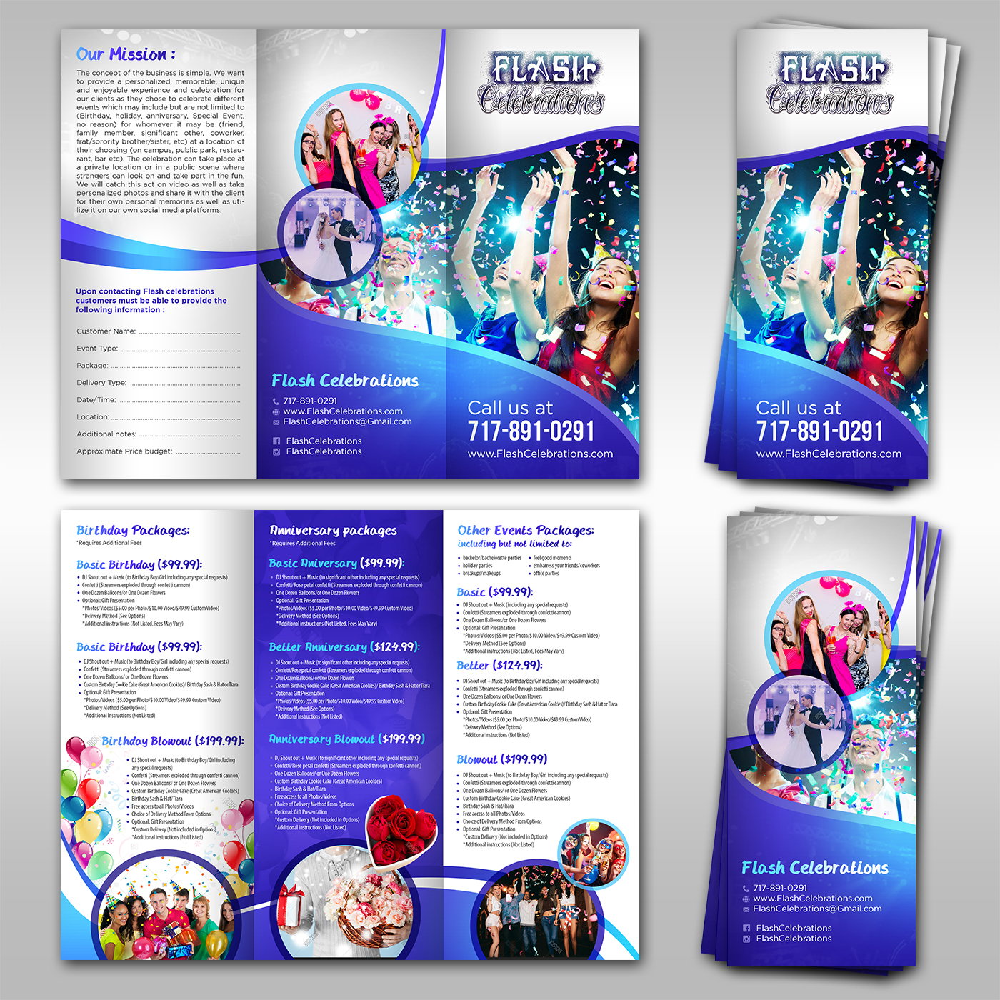 Flyer-Design von creative.bugs für Flash Celebrations | Design #13166228