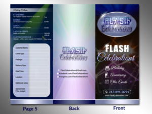 Diseño de Flyer por innovative earth para Flash Celebrations | Diseño: #13168301