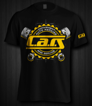 I run an automotive repair and sales business. I need a t shirt/unform design that looks bold and mo | T-shirt Design by Jonya
