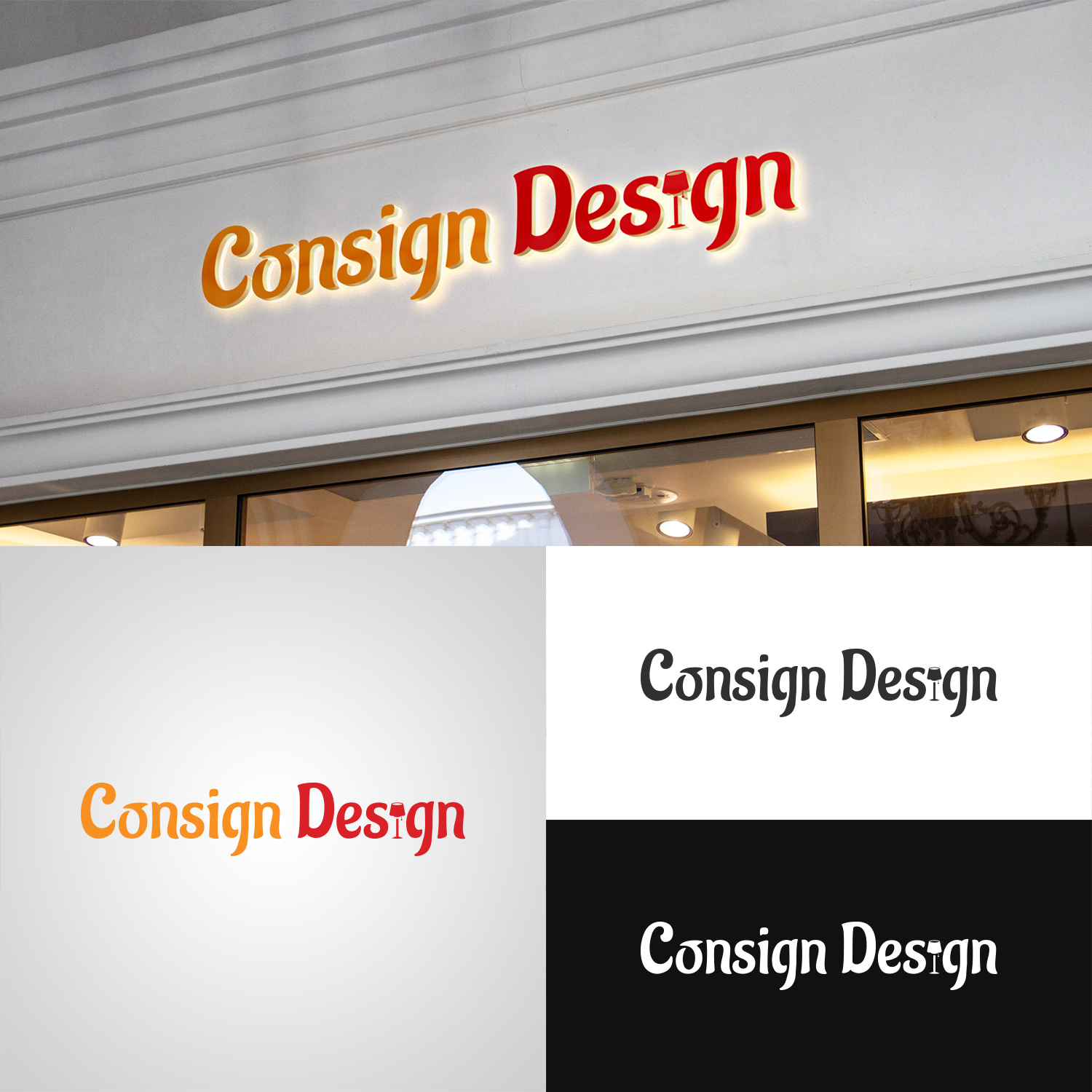 Logo Design by mm_man56 for Consign Design | Design #13165523