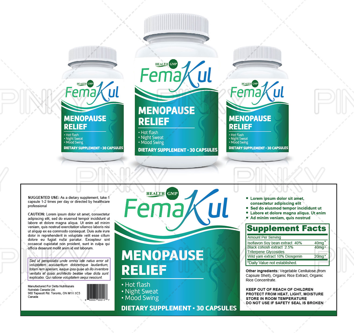 Design Étiquette par Pinky  pour HealthGMP Viet Nam | Design #13337383