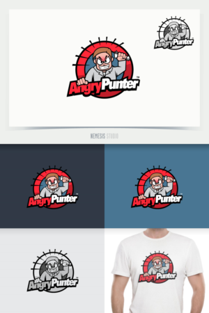 Please design great character logo for personal website.