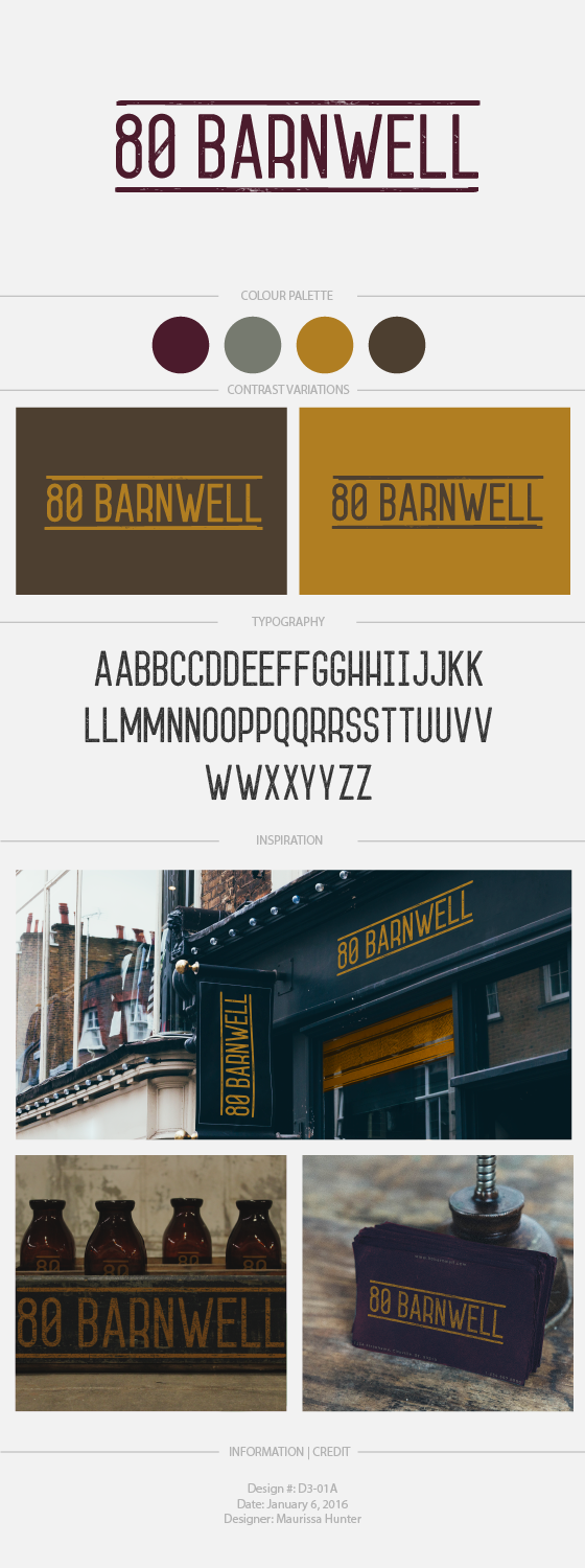 Diseño de Logo por Maurissahunter para 80 Barnwell | Diseño #13249762