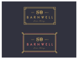 Logo Design by wonderland for 80 Barnwell | Design: #13196507