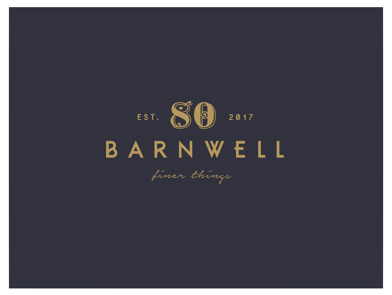 Logo Design by wonderland for 80 Barnwell | Design: #13249155