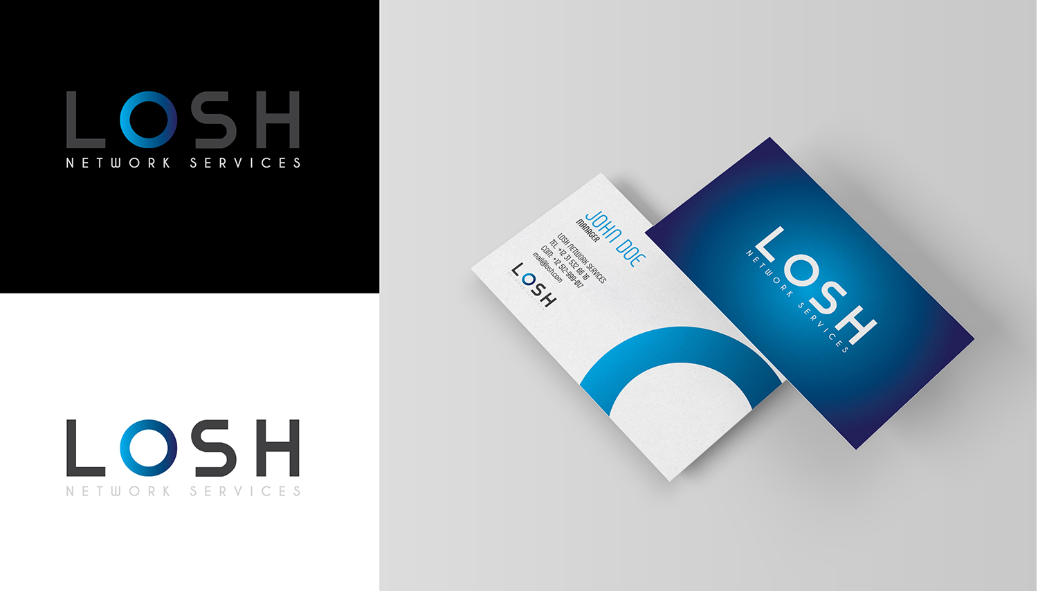 Logo Design by poetaa92 for Losh Network Services | Design #13192460