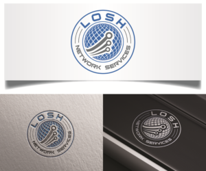 Logo-Design von eMARK für Losh Network Services | Design: #13198851