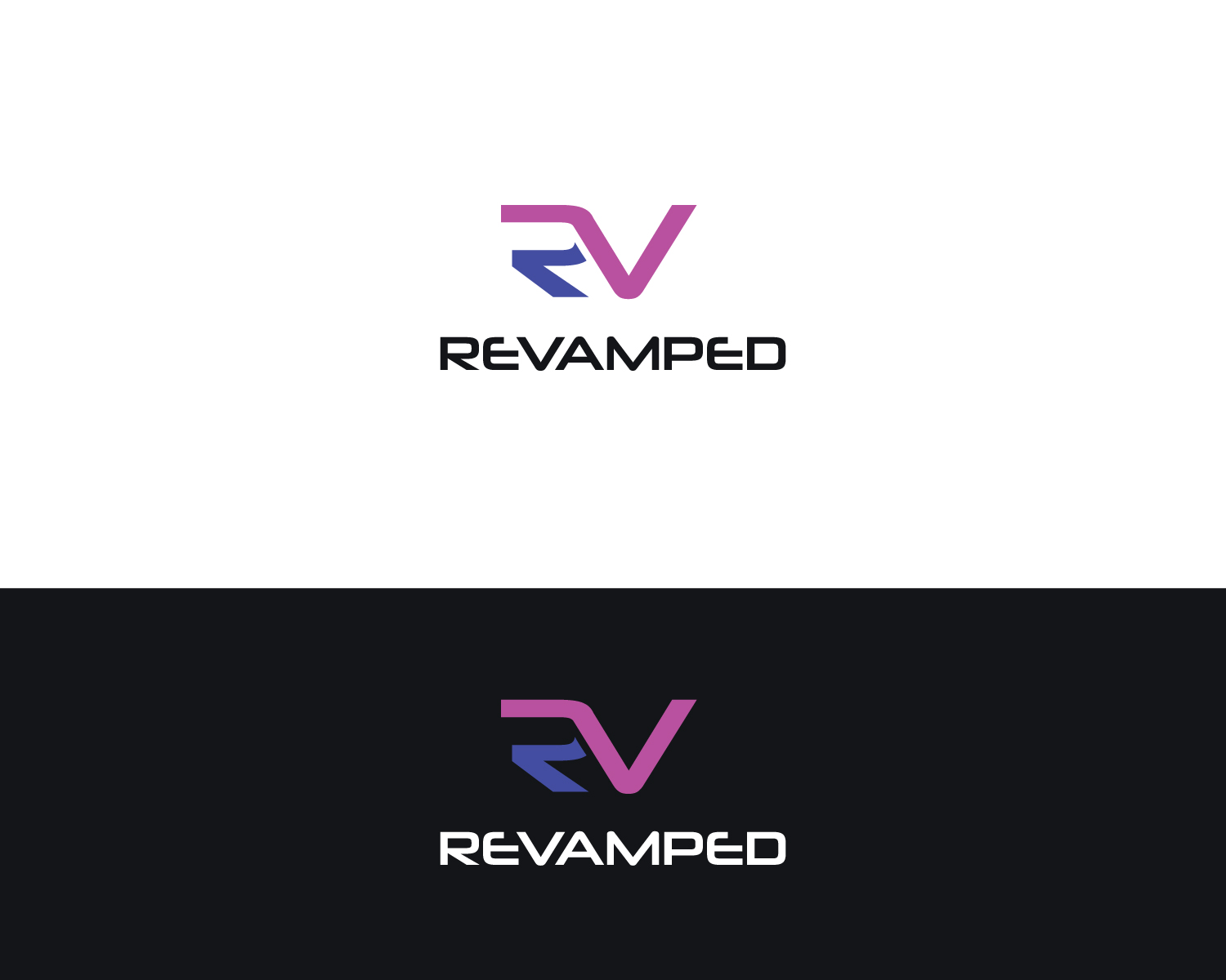 Logo Design by Atec for revamped | Design #13185658