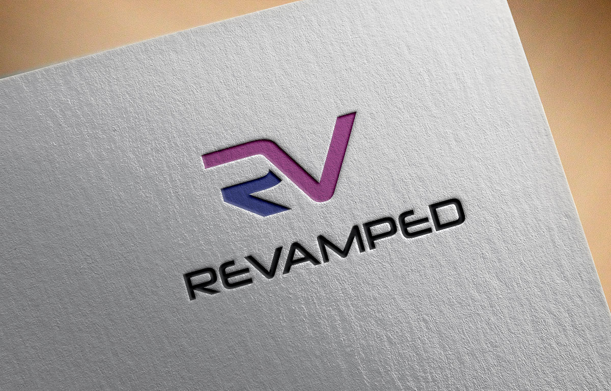 Logo Design by Atec for revamped | Design #13185664