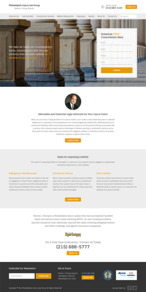 Update Law Firm Website | Web-Design von RupalTechno