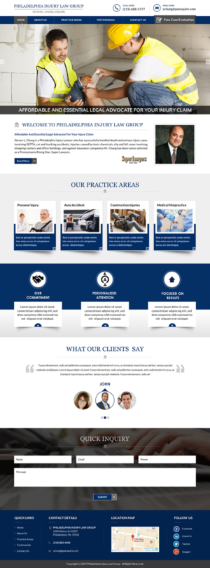 Web Design by Sbss for this project | Design: #13168720