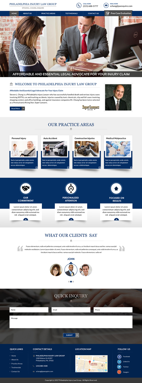 Web Design by Sbss for this project | Design #13168728
