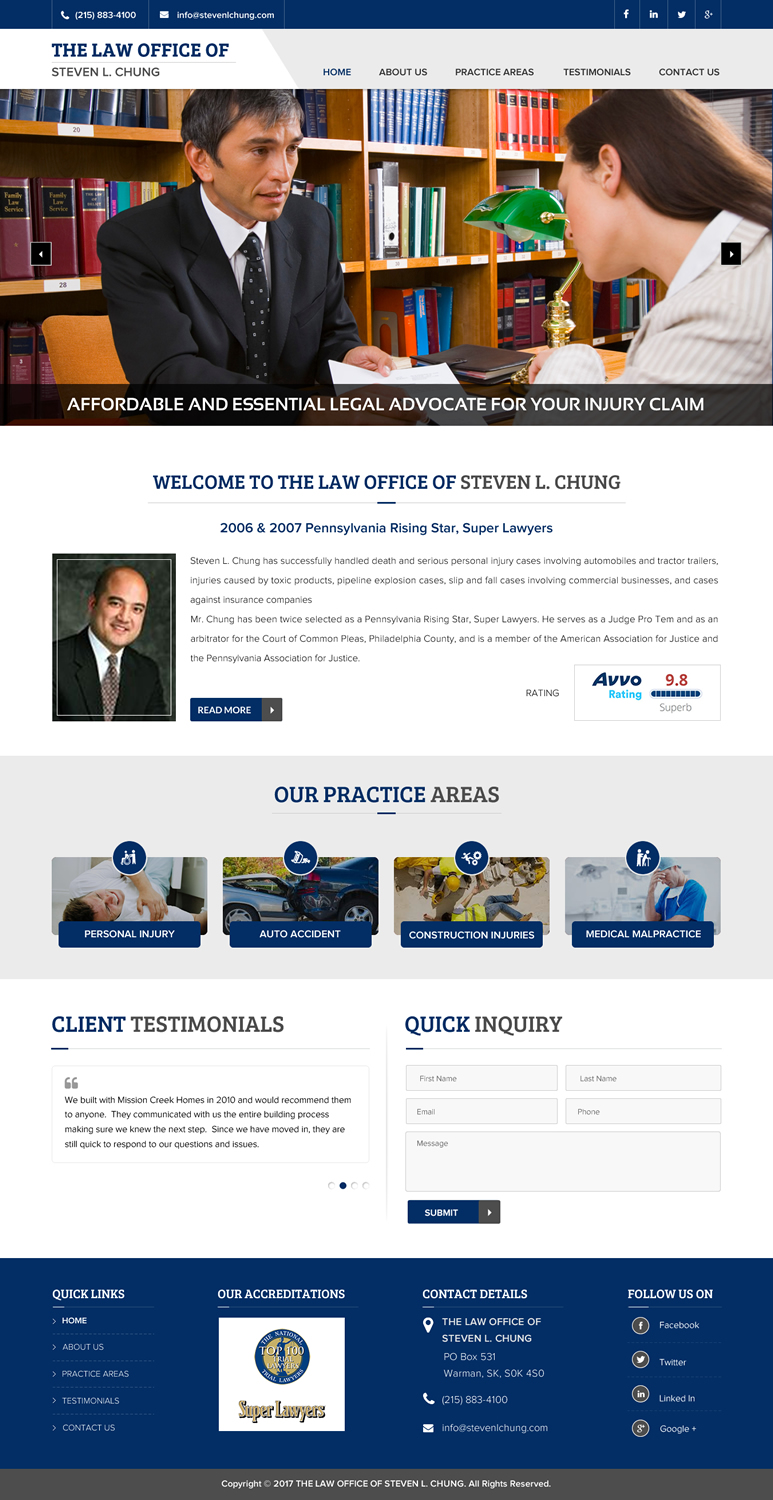 Web Design by Sbss for this project | Design #13175063