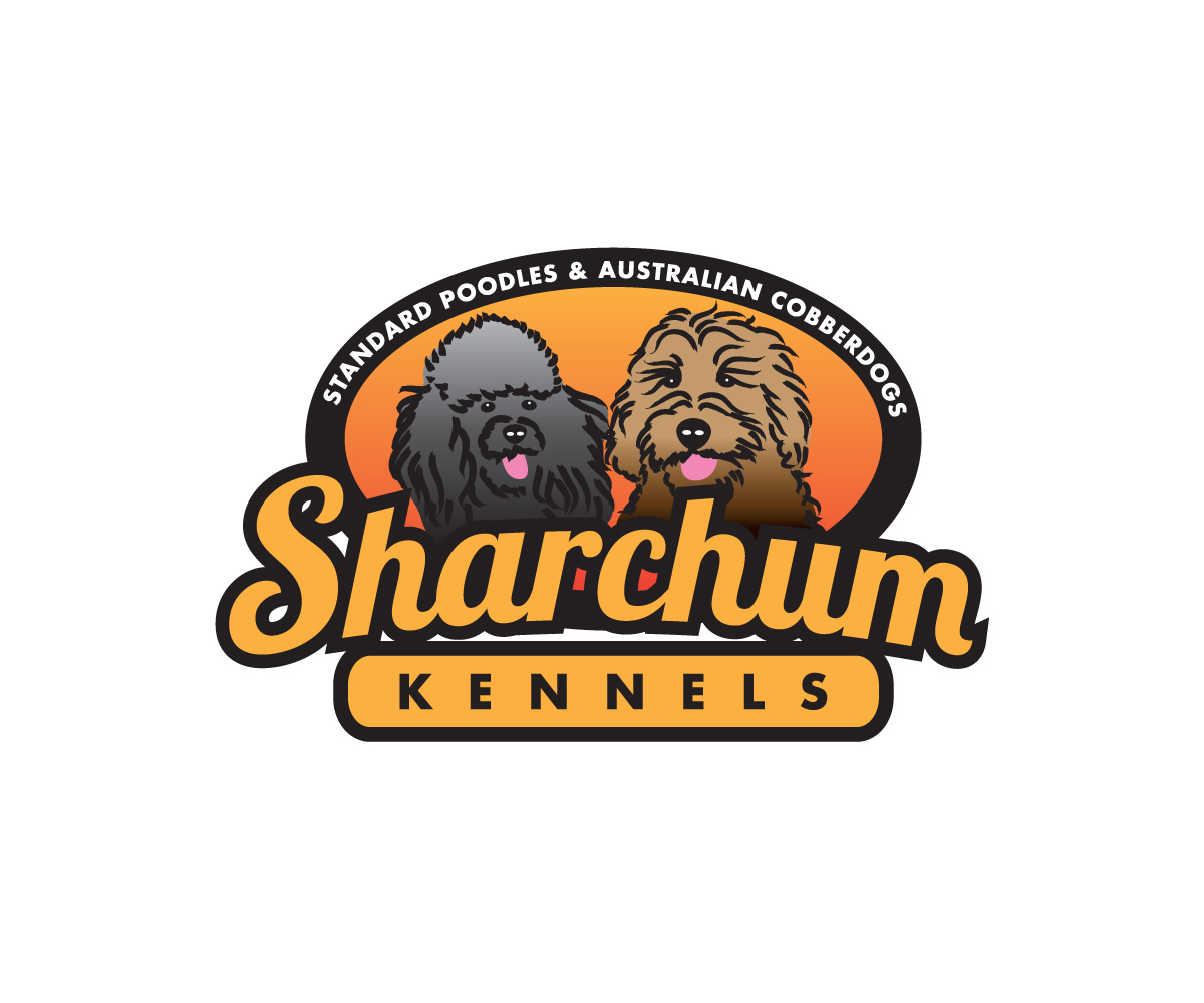 Logo Design by 808Miles for Sharchum Standard Poodle's and Australian Cobberdogs | Design: #13225453
