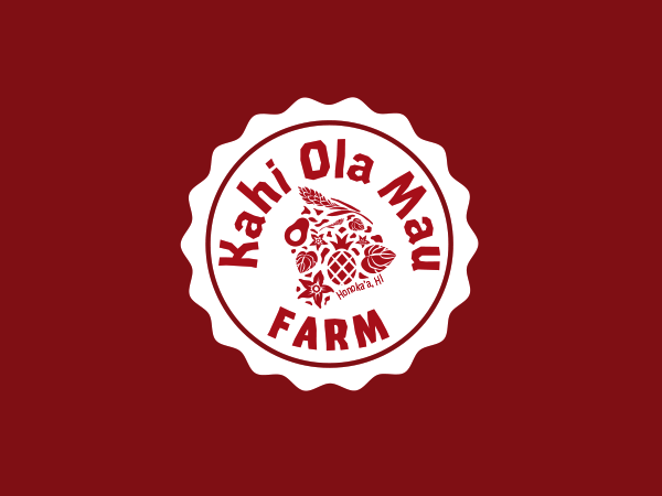 Logo Design by Grace A for Kahi Ola Mau Farm | Design #13250156