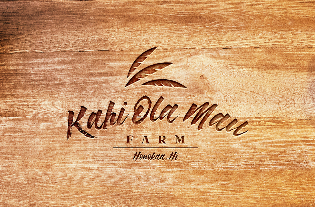 Logo Design by GLDesigns for Kahi Ola Mau Farm | Design #13165328