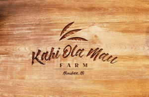 Logo Design by GLDesigns for Kahi Ola Mau Farm | Design: #13165328