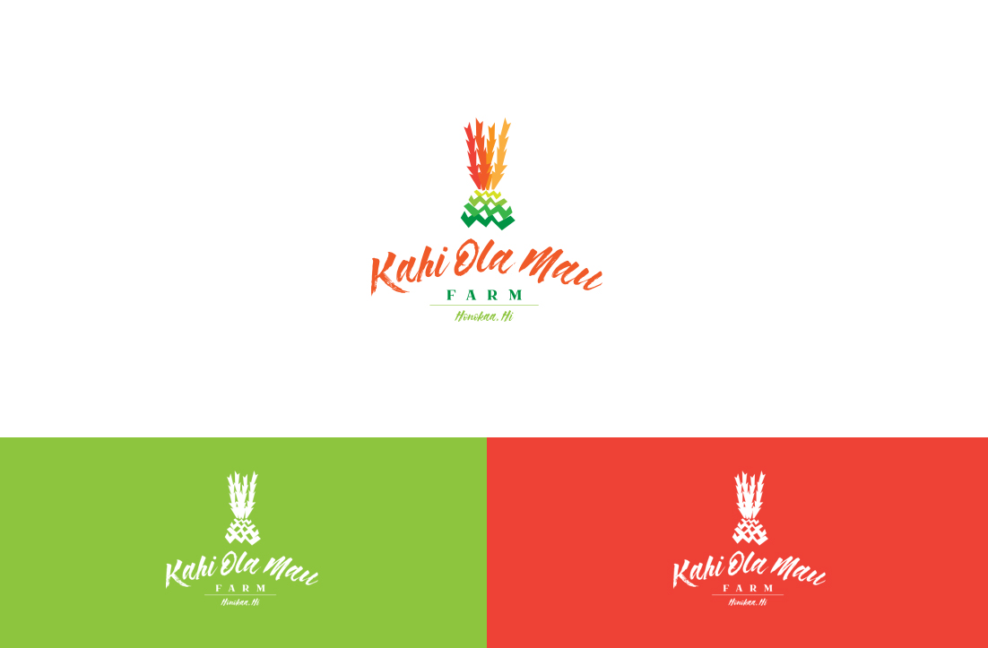 Logo Design by GLDesigns for Kahi Ola Mau Farm | Design #13172237