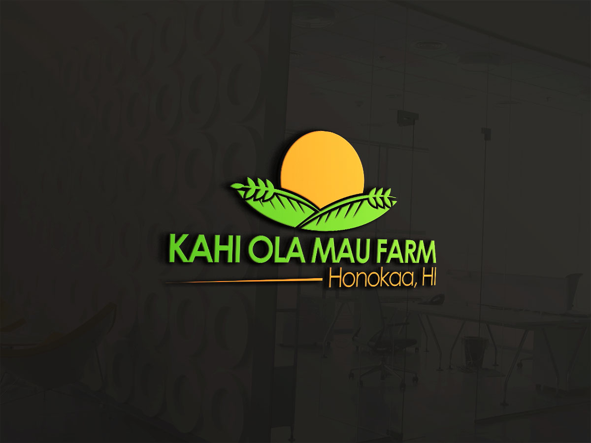 Logo Design by Turn Digital for Kahi Ola Mau Farm | Design #13176827