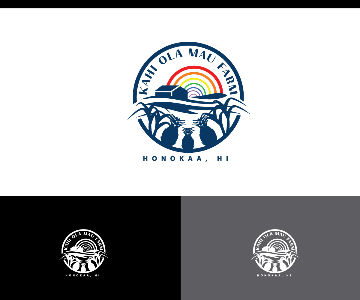 Logo Design by webeezine for Kahi Ola Mau Farm | Design #13192065