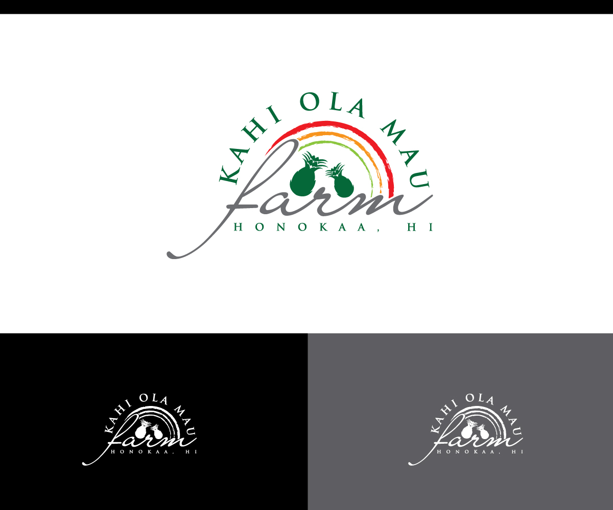 Logo Design by webeezine for Kahi Ola Mau Farm | Design #13192066