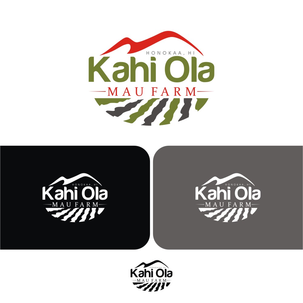 Logo Design by e-graphics for Kahi Ola Mau Farm | Design #13191026