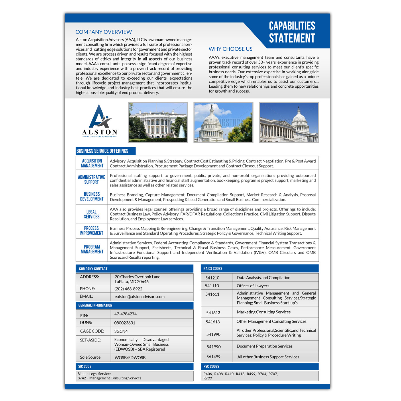 Diseño de Flyer por debdesign para Alston Global Strategies LLC | Diseño #13298079